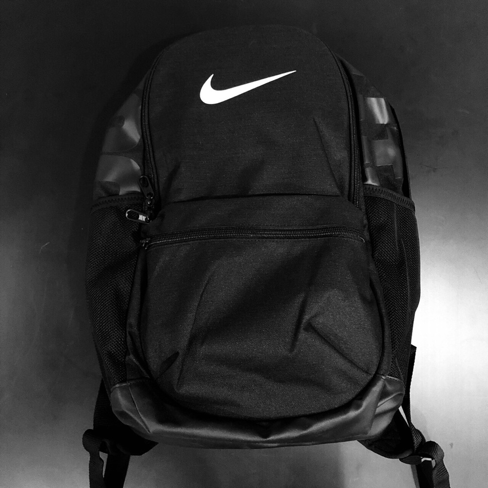 Nike backpack🎒just do it black medium size school